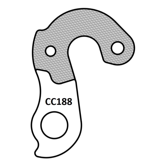 Rear Gear Mech Derailleur Hanger - CC188 - Image 5