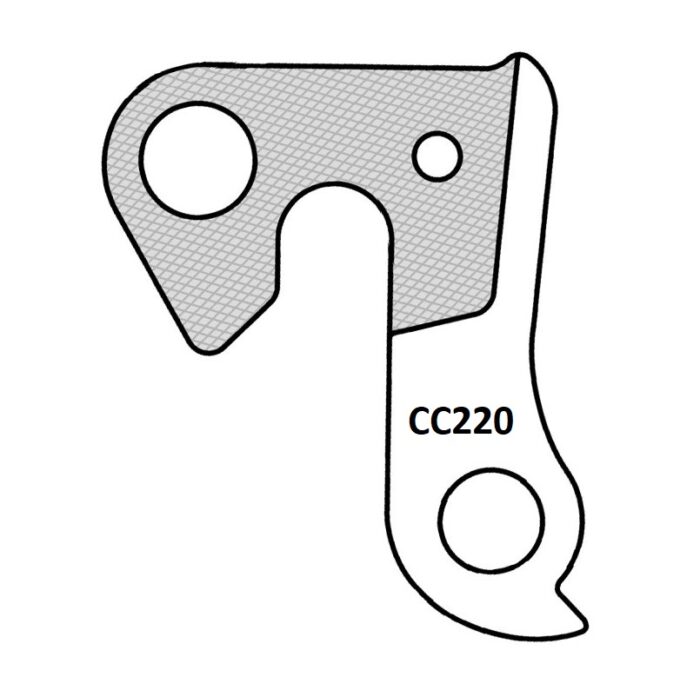 Rear Gear Mech Derailleur Hanger - CC220 - Image 4