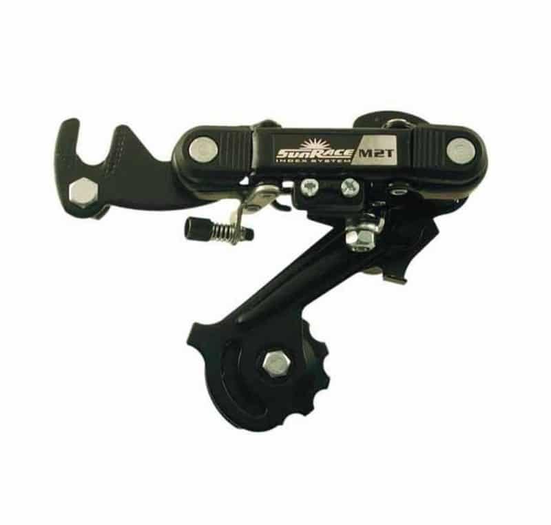 SUNRACE Long Cage Rear Derailleur 6 / 7 Speed With Mech Hanger Adapter ...